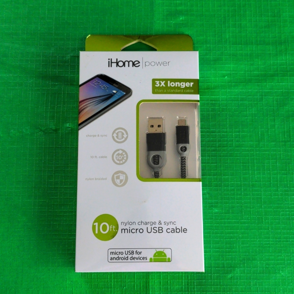 10 FT Micro USB Cable